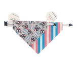 Trans Pitties Reversible Clip on Bandana