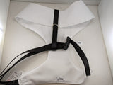 Back of White Tuxedo Harness