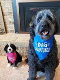 Big Brother Little Sister Tartan and Pink Mint Bandana