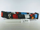 Building Bricks Dog Collar