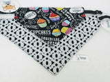 Cupcake XOX Reversible Bandana