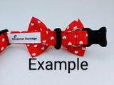 Example of Bow on Collar