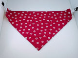 Fushia Daisy Big Sister Reversible Bandana