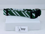 Green and Silver Cat Collar