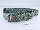 Imperial Blue Martingale Dog Collar