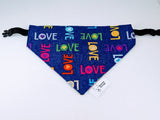 Love and Puzzle Pieces Reversible Bandana