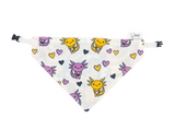 Nonbinary Axolotl Reversible Buckle Bandana