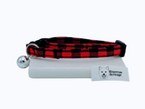 Red Buffalo Check Breakaway Cat Collar