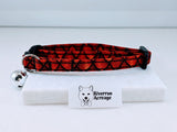 Red Dragon Scale Cat Collar
