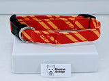 Red and Gold Dog Collar