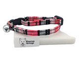 Sweet heart Stripe Breakaway Cat Collar