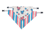 Transgender Axolotl Reversible Buckle Bandana