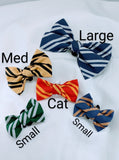 Wizard House Dog Bows Sizes